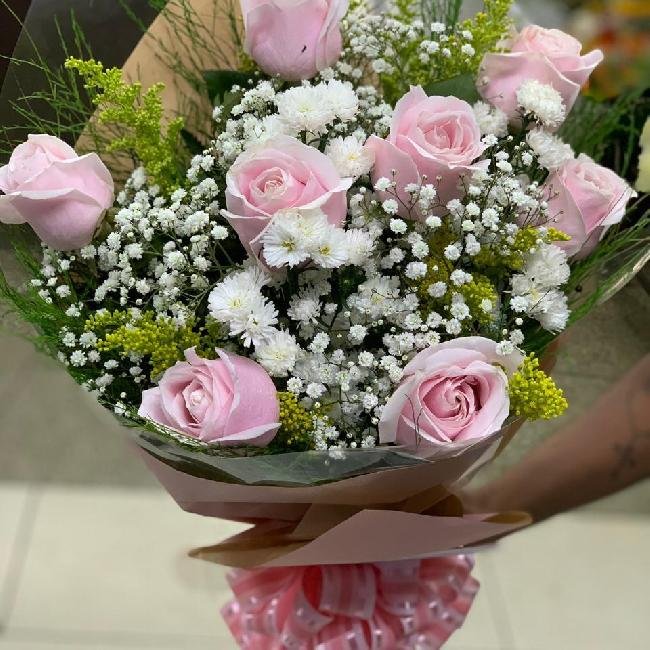 Buquê Rosas Tradicionais - 8 Rosas