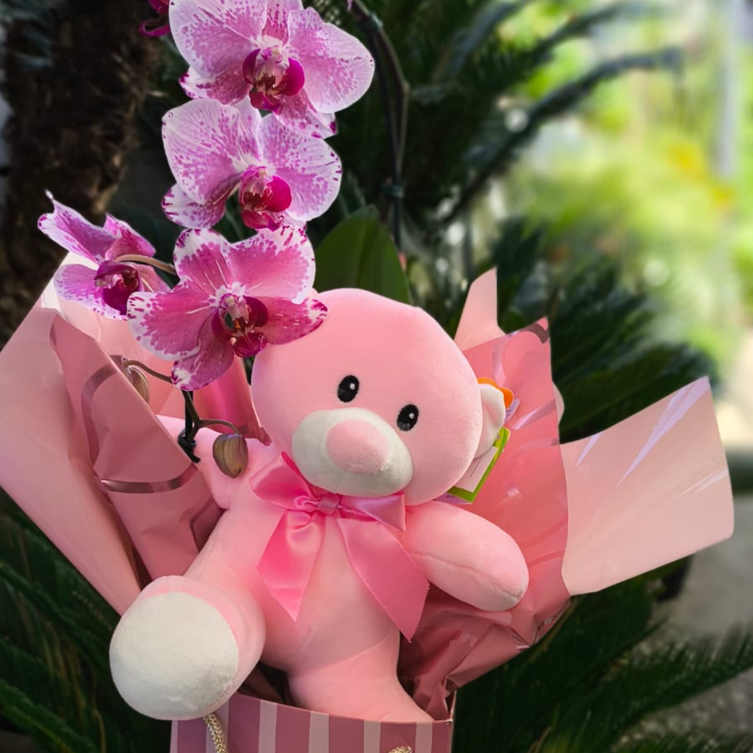 Orquídea Bag Pelúcia